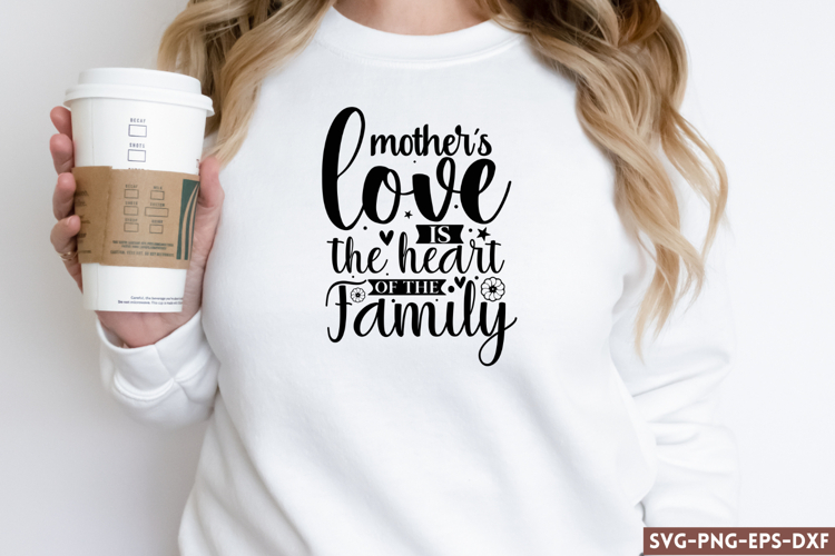 Mom Heart Svg