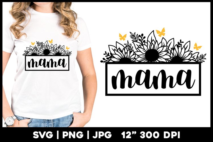 Mama svg | Mom floral