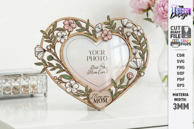 Floral Frame Svg  Image 8