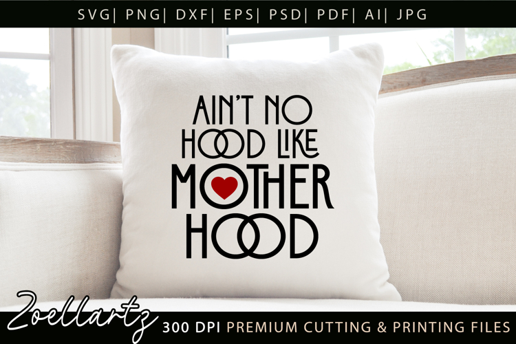 Motherhood Mom SVG for Cricut Mothers Day T-shirt Mug Design