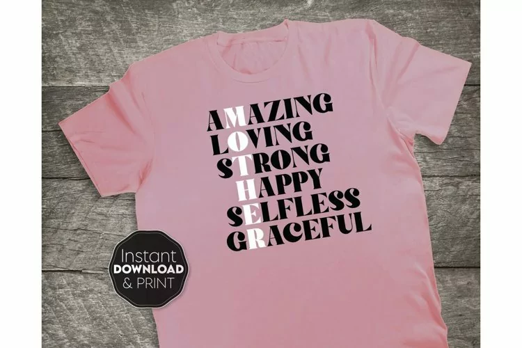 Mothers Day Shirt SVG - Mom Inspiration Svg - Mom Sign Svg