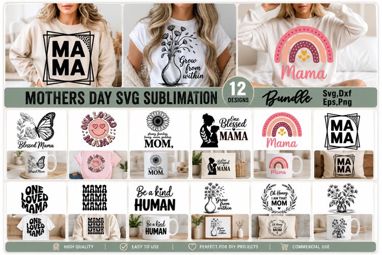 Happy Mother's Day SVGs Image 4