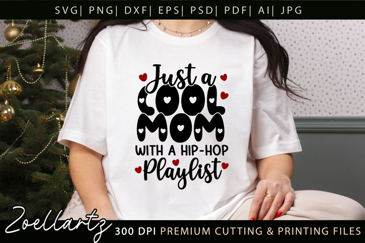 Mothers Day SVG for Cricut Mama Mommy Mom T-shirt Mug Design