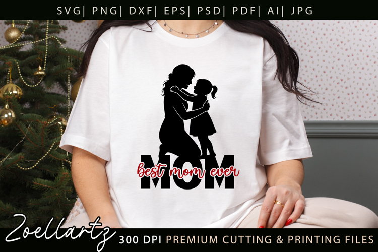 Mothers Day SVG for Cricut Mommy Mom Mama T-shirt Mug Design