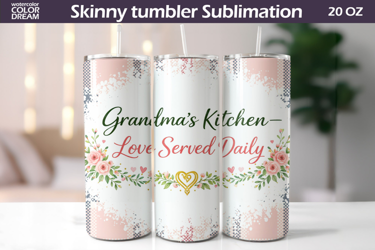 Grandma Quote Tumbler Wrap | Mothers Day Gift