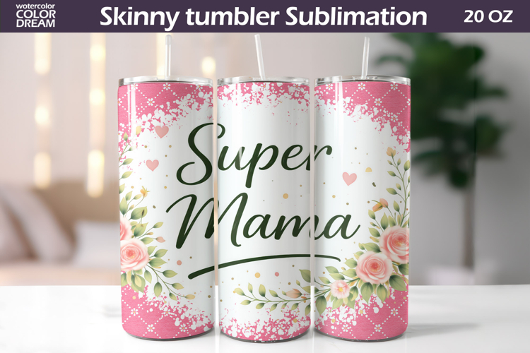 Mama Quote Tumbler Wrap | Mothers Day Gift
