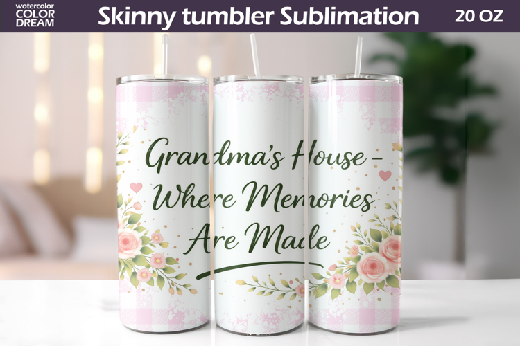 Grandma Quote Tumbler Wrap | Mothers Day Gift