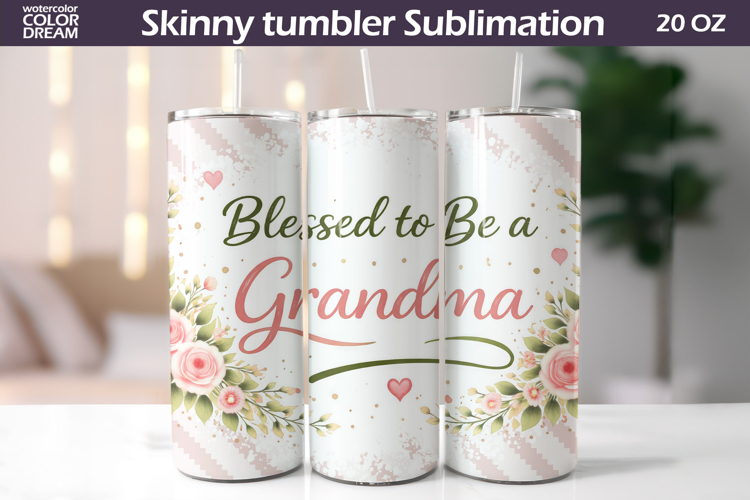 Grandma Quote Tumbler Wrap | Mothers Day Gift