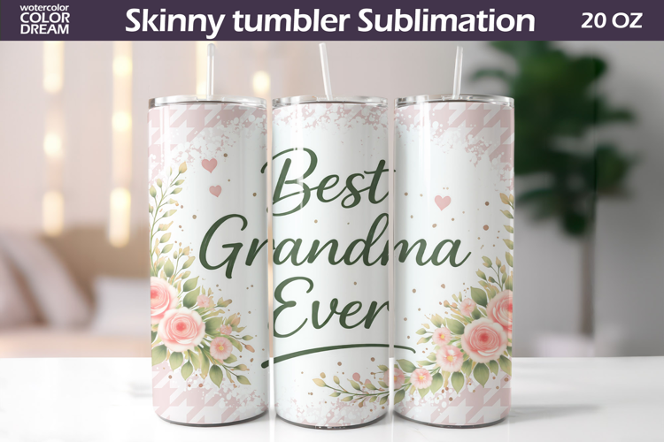 Grandma Quote Tumbler Wrap | Mother's Day Gift