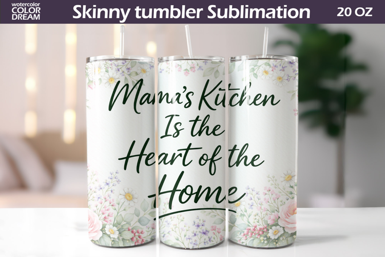 Mama Quote Tumbler Wrap | Mother's Day Gift