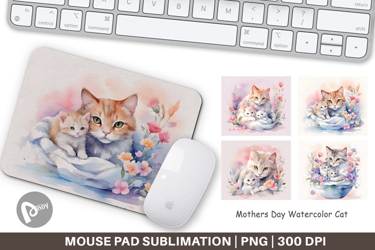 Cat Watercolor Image 8