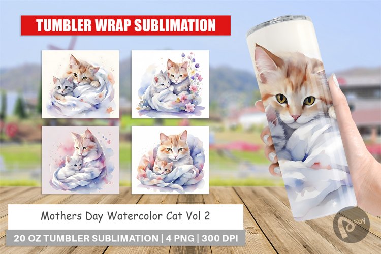 Cat Watercolor Image 21