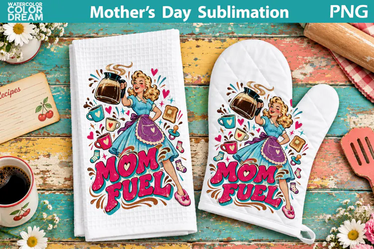 Funny Housewife Towel | Mothers Day Sublimation
