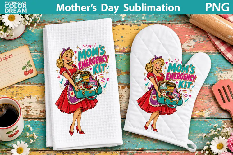 Funny Housewife Towel | Mothers Day Sublimation