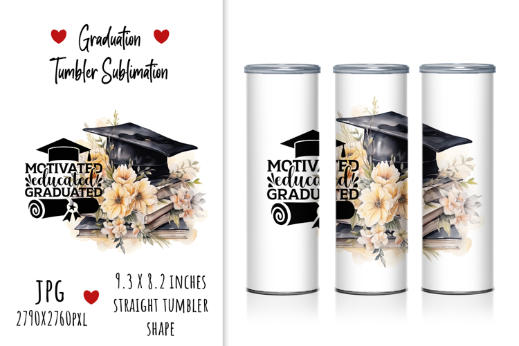"Motivated Educated Graduated" Graduation Design