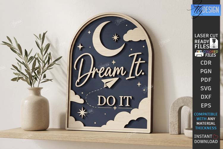 Motivational Wall Sign Laser Cut | Motivational Quotes | CNC
