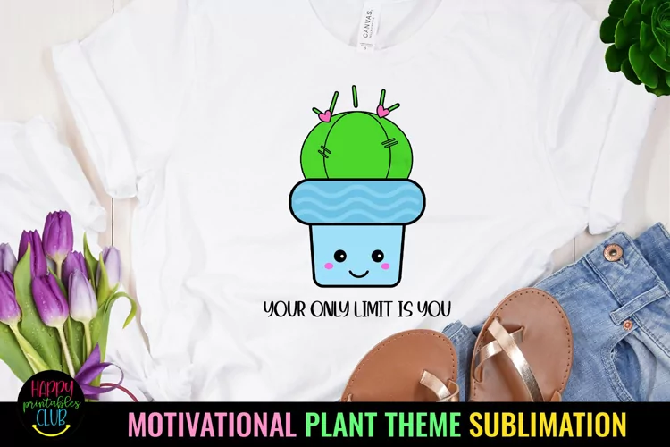 Your Only Limit is You l Motivational Sublimation Design