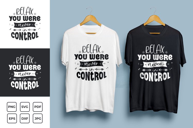 Motivational Quote Typography SVG T-shirt Design