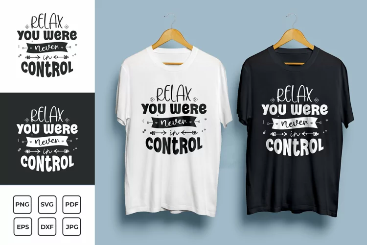 Motivational Quote Typography SVG T-shirt Design