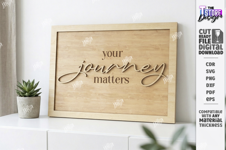 Motivational Wall Sign Laser Cut | Home Decor | Wall Decor