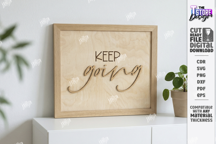 Motivational Wall Sign Laser Cut | Home Decor | Wall Decor