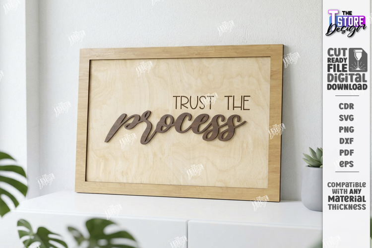Motivational Wall Sign Laser Cut | Home Decor | Wall Decor