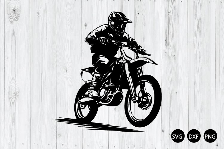 Motorcycle Silhouette Image 19