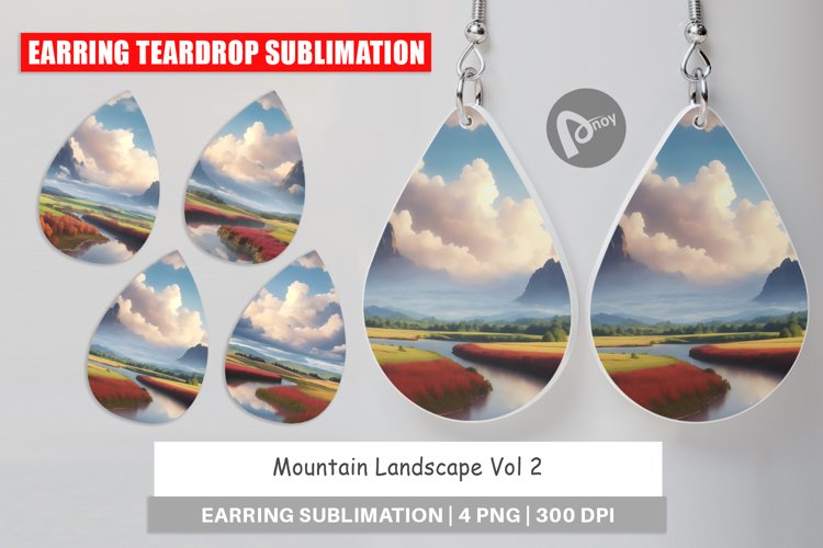 Sublimation Earring Designs Image 18