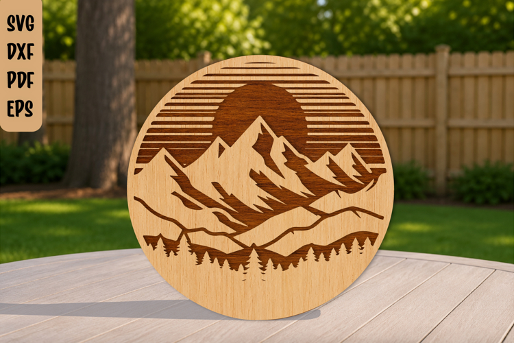 Mountain Scene SVGs