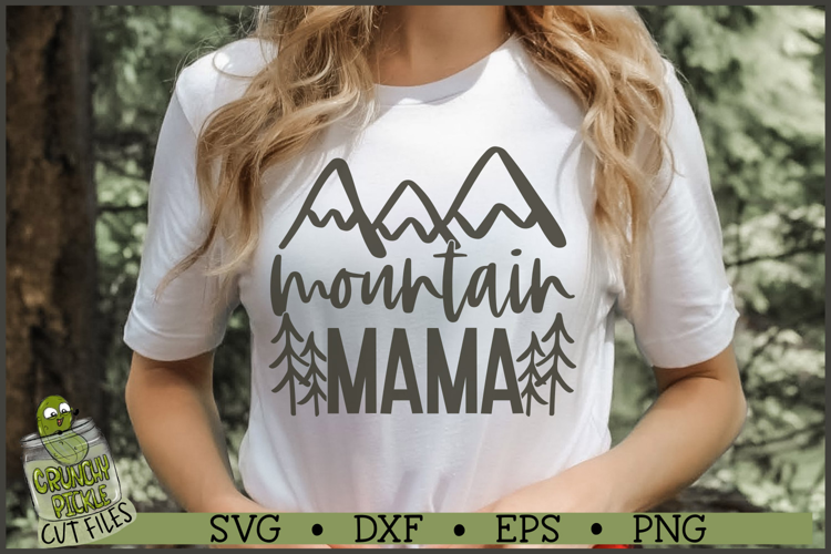 Mountain Mama SVG File