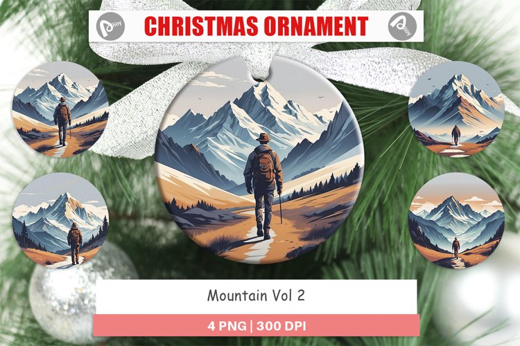 Christmas Ornaments Mountain
