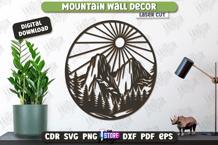 Mountain Silhouette Image 11