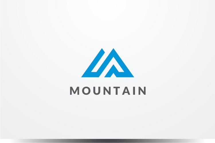 Mountain - Letter M Logo Template