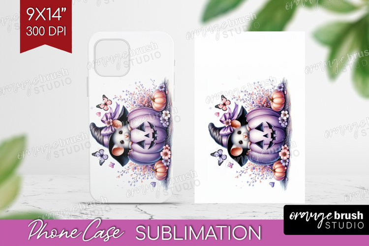 Mouse Halloween Phone Case PNG Coquette Case PNG Sublimation