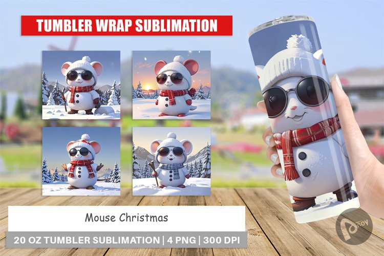 Christmas Tumbler Wrap Image 4