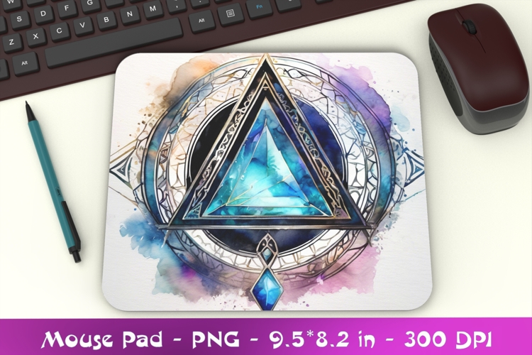 Astral Feather Mouse Pad PNG