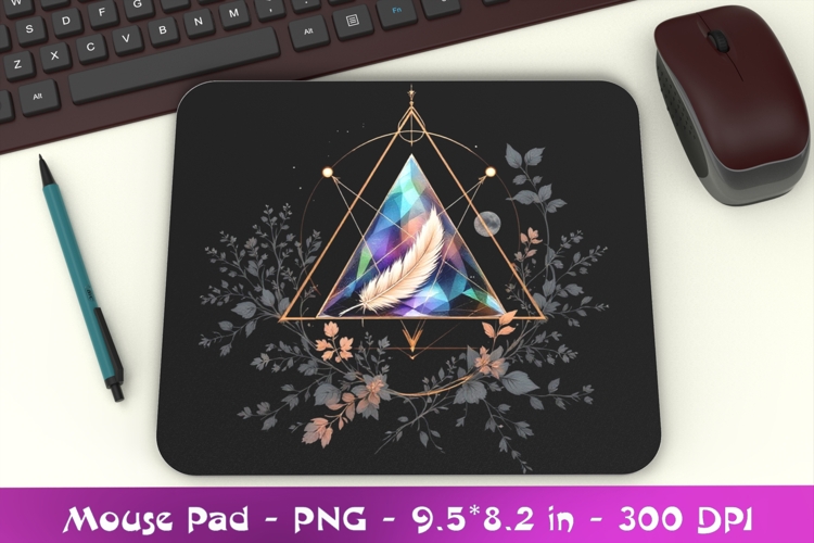 Mystic Star Pyramid PNG