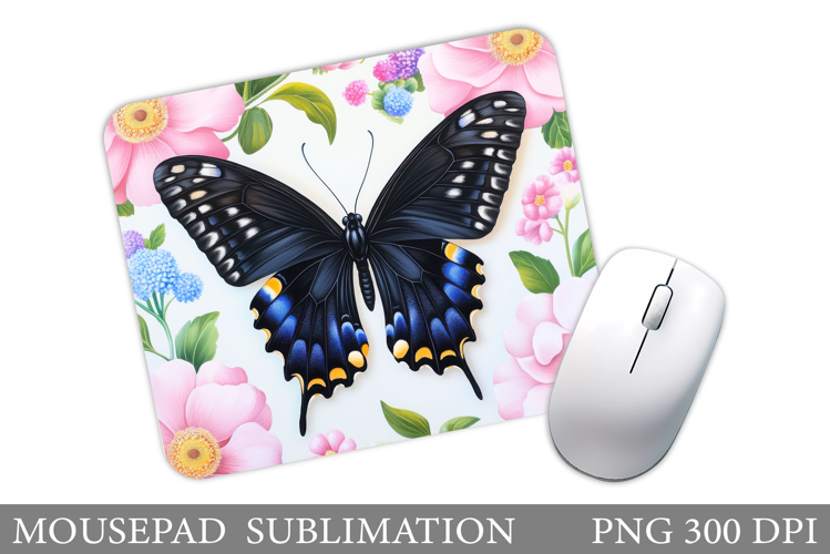 Butterfly Mouse Pad Design. Butterfly Sublimation