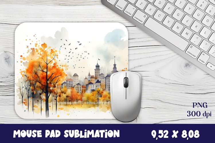 Hello Autumn Mouse Pad example image 1
