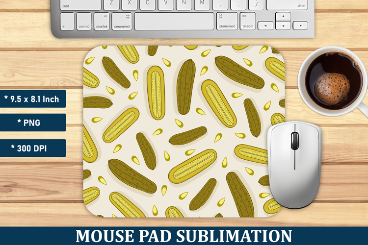 Pickle Pattern Mouse Pad | Mouse Pad Sublimation