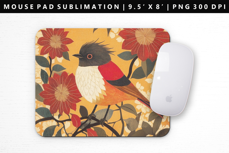 Hanafuda Mouse Pad Design | Mouse Pad Sublimation PNG