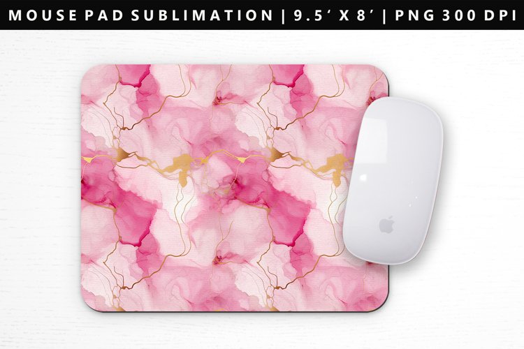 Alcohol Ink Mouse Pad Design | Mouse Pad Sublimation PNG