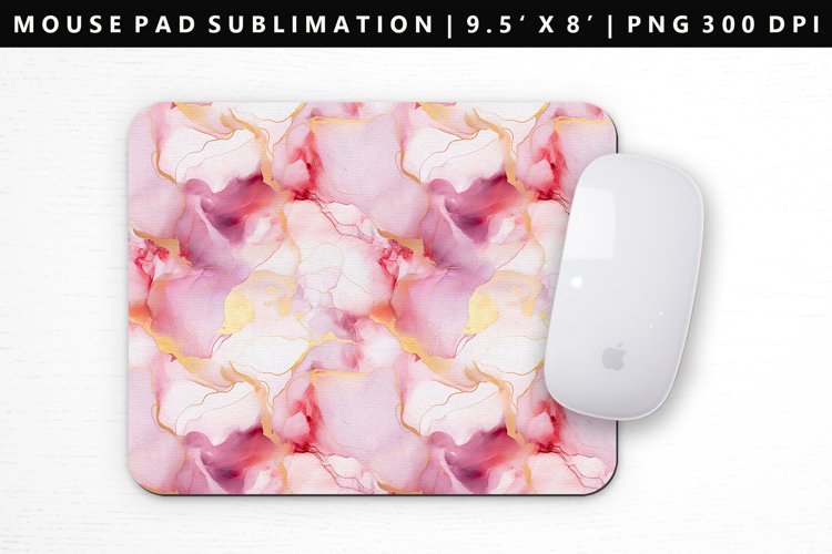 Alcohol Ink Mouse Pad Design | Mouse Pad Sublimation PNG