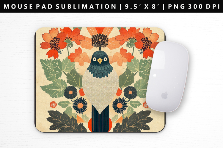 Hanafuda Mouse Pad Design | Mouse Pad Sublimation PNG