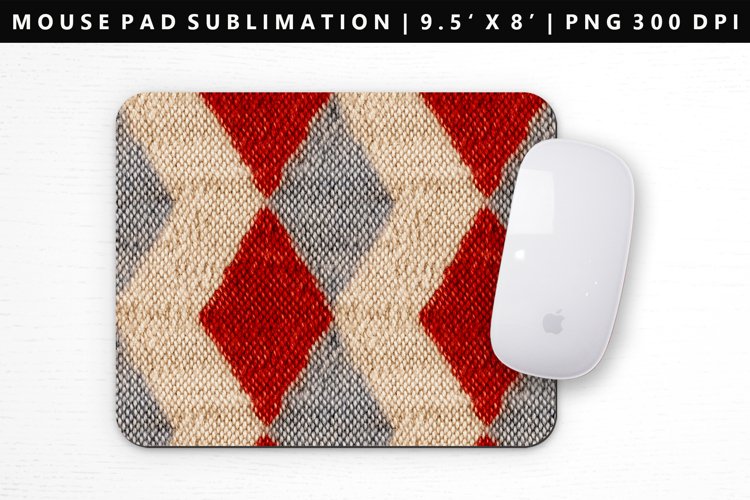 Knitted Mouse Pad Design | Mouse Pad Sublimation PNG example image 1