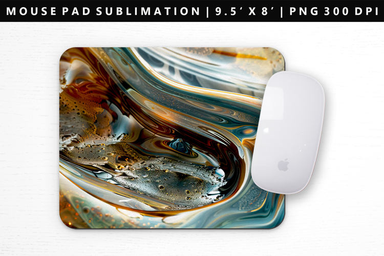 Abstract Mouse Pad Design | Mouse Pad Sublimation PNG