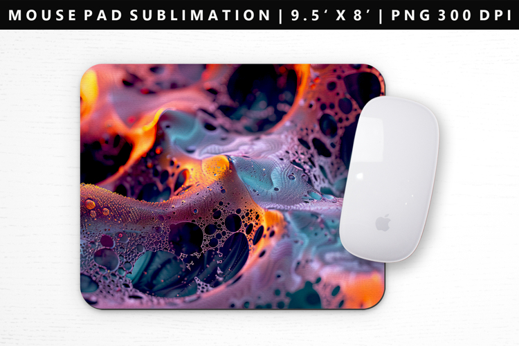 Abstract Mouse Pad Design | Mouse Pad Sublimation PNG