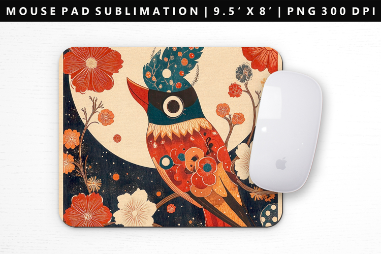 Hanafuda Mouse Pad Design | Mouse Pad Sublimation PNG