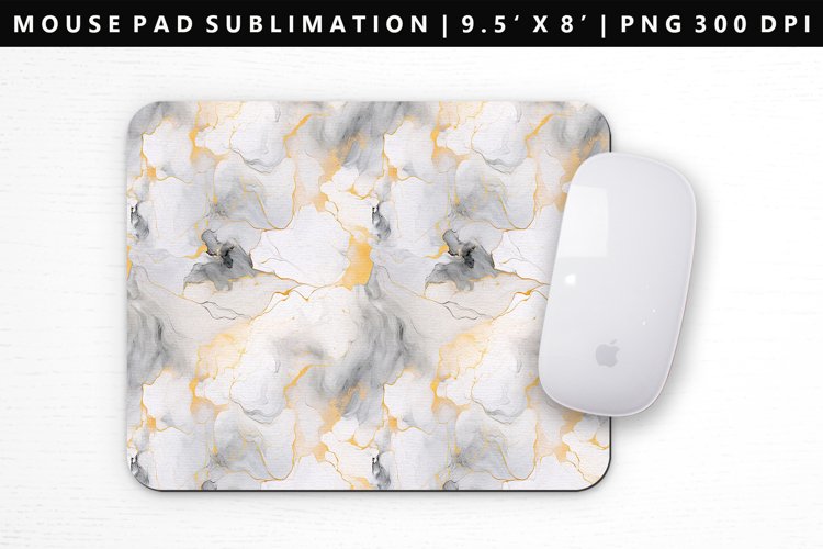 Alcohol Ink Mouse Pad Design | Mouse Pad Sublimation PNG example image 1
