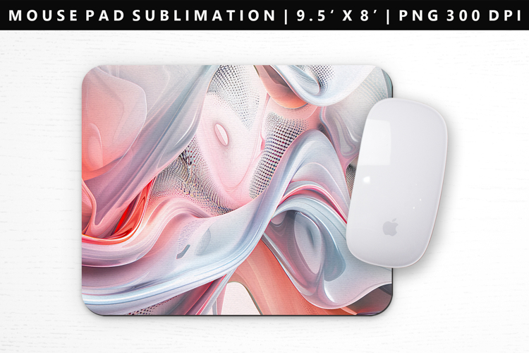 Abstract Mouse Pad Design | Mouse Pad Sublimation PNG